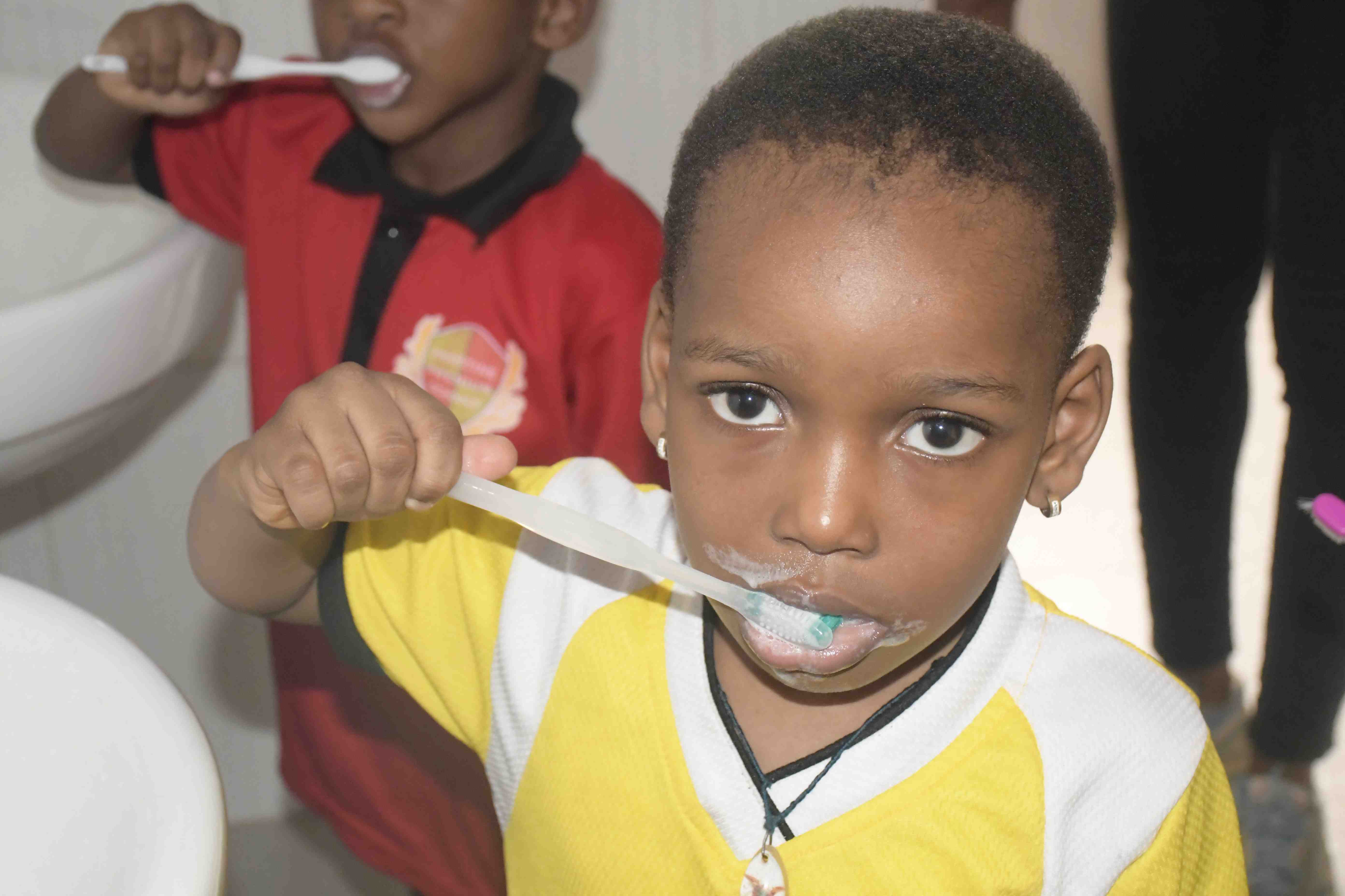 <p>TOOTH BRUSHING FOR NURSERY 1 CLASS</p>